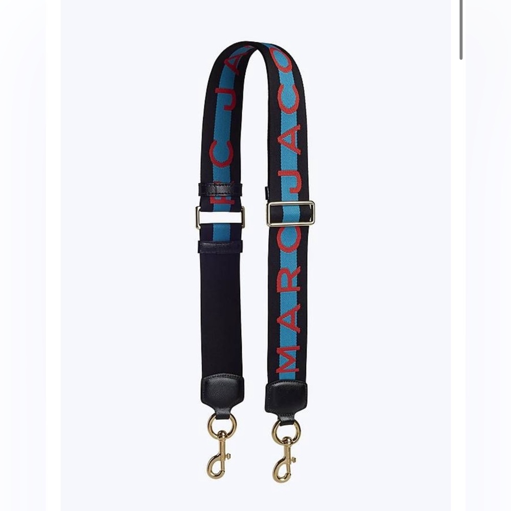 Marc Jacobs Webbing Strap In Blue